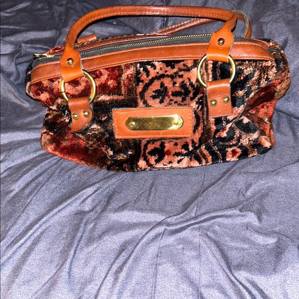 Elegant Brown and Black Women's Bag